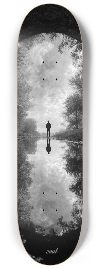 Lonely 2out Skateboard deck