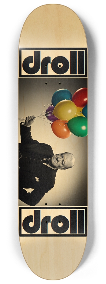 wc and balloons natural 8-1/4 Skateboard Deck