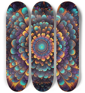 Abstract Flower Pattern 0001 8K