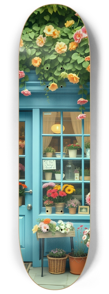 Blue Flower Storefront 0001 8K #2