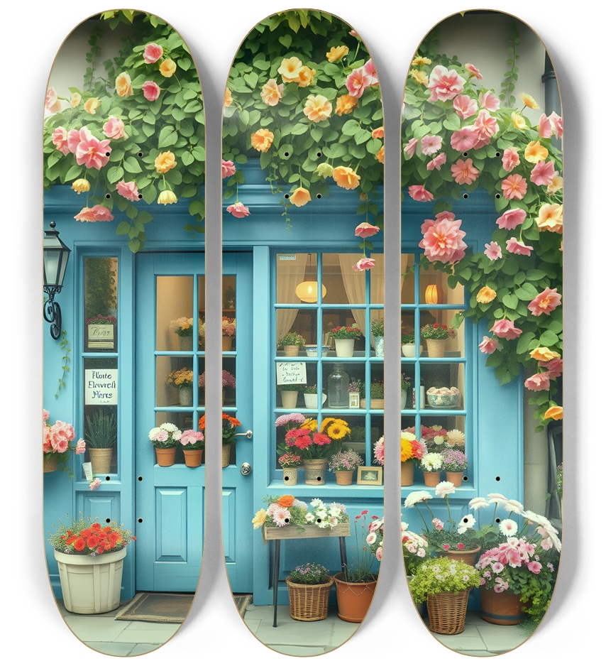 Blue Flower Storefront 0001 8K