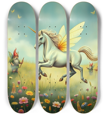 Dragonfly Unicorn and Gnomes 0001 8K