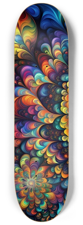 Abstract Flower Pattern 0006 8K #1