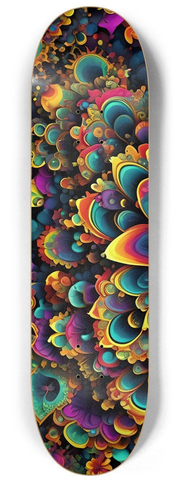 Abstract Flower Pattern 0007 8K #1