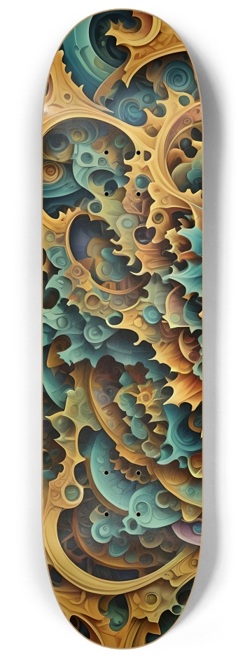 Abstract Flower Pattern 0002 8K #1