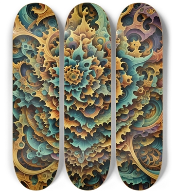 Abstract Flower Pattern 0002 8K