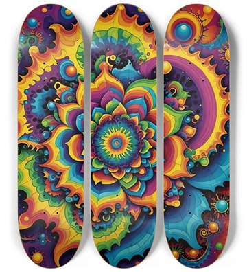 Abstract Flower Pattern 0008 8K