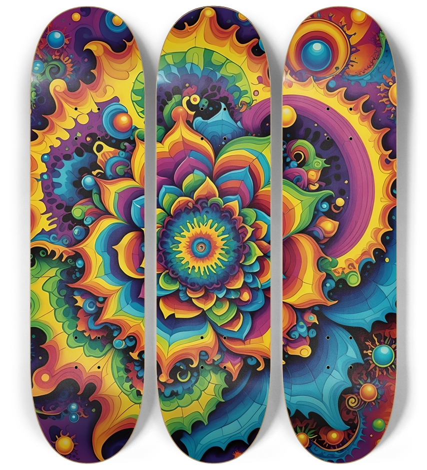 Abstract Flower Pattern 0008 8K