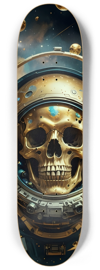 Cosmic Journey's End 0001 8K #2 8-1/4 Skateboard Deck