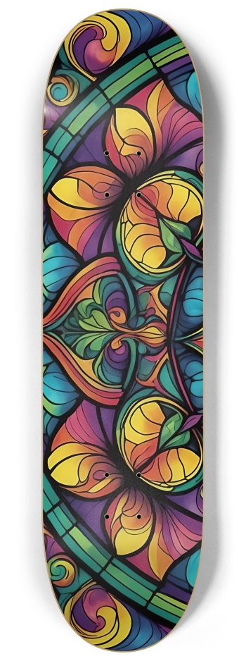 Abstract Flower Pattern 0005 8K #1