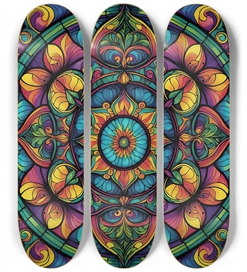 Abstract Flower Pattern 0005 8K