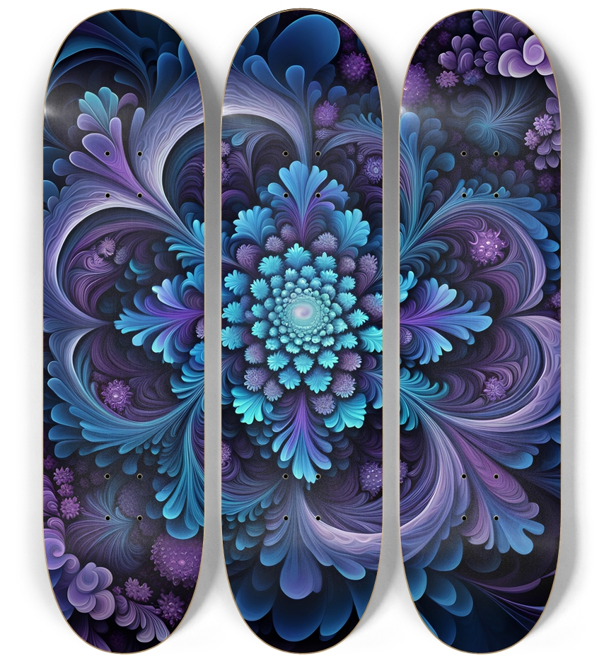 Abstract Flower Pattern 0004 8K