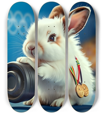 Bunny Weight Levitation Olympian 0001 8K