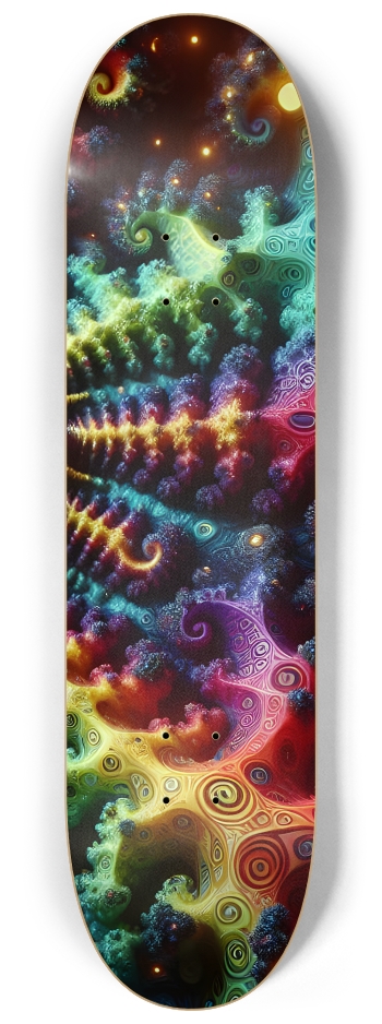 Psychedelic Fractal Peace 0001 8K #3