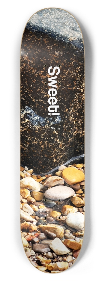 Stones Unturned Skateboard 7-3/4 Skateboard Deck