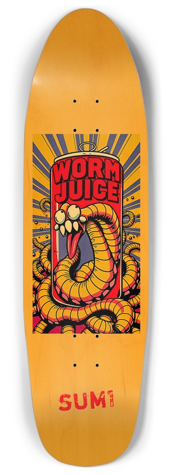 sum1sk8boards worm juice punk nose pool board