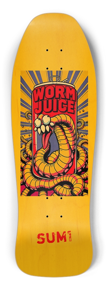 sum1sk8boards worm juice shredder shape board Shredder Shape