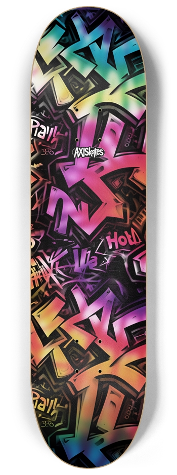 Urban Color - Custom Popsicle Urban Graffiti Vivid Color 8-1/4 Skateboard Deck