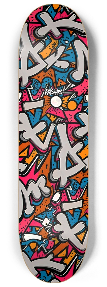Urban Doodle - Custom Popsicle Abstract Illustration Urban Graffiti Vivid Color
