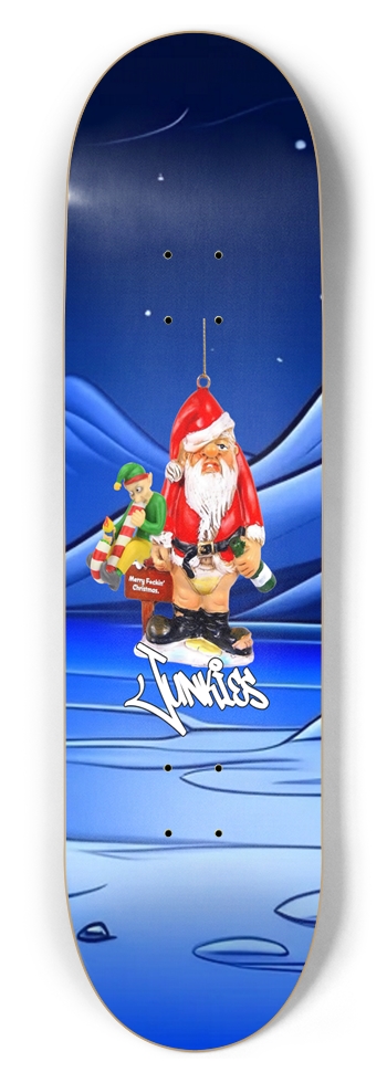 Junkies "Drunk Santa" Graphic 8.5