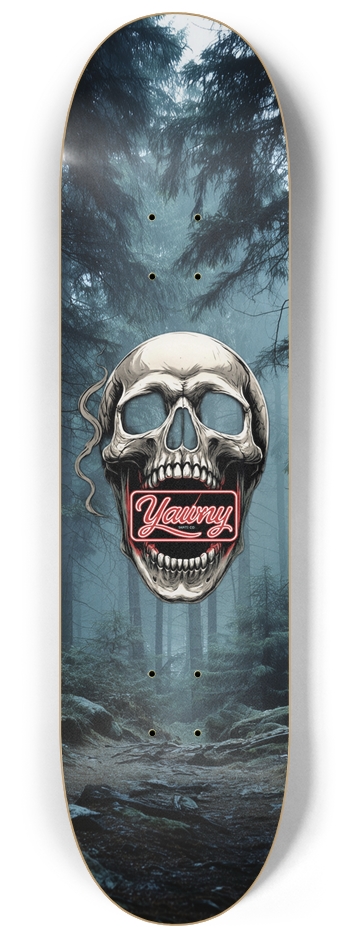 Skull II 8-1/4 Skateboard Deck