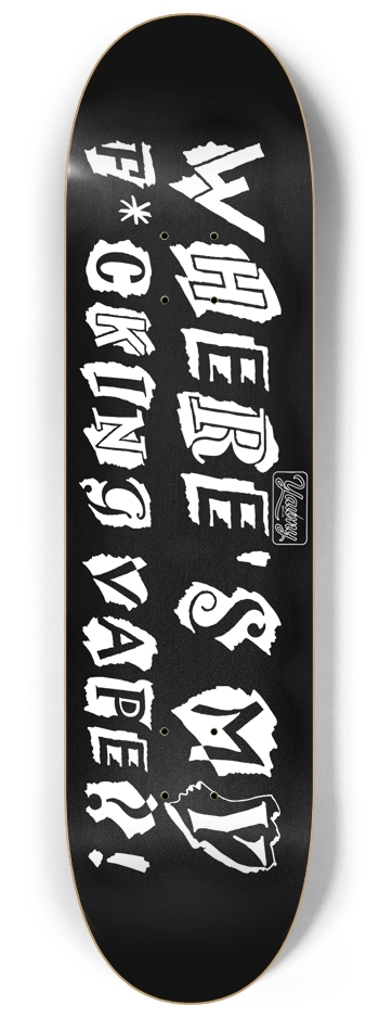 Vape 8-1/4 Skateboard Deck