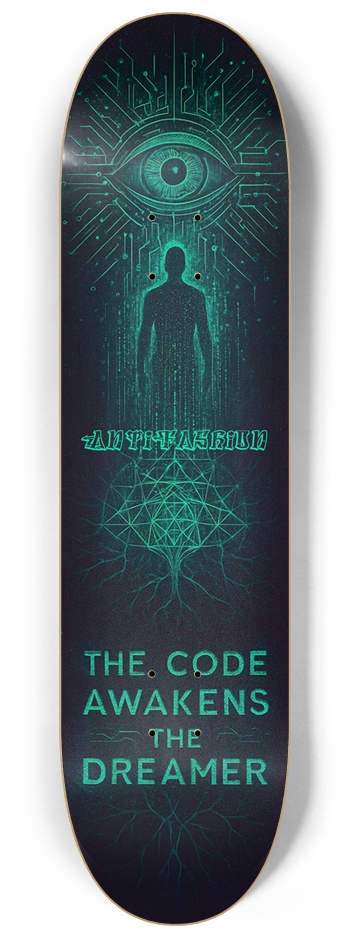Eye Am Forever 8-1/4 Skateboard Deck
