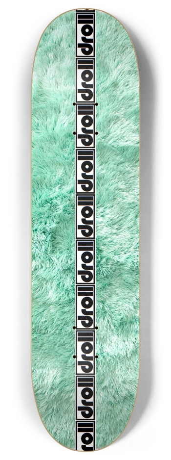 shag carpet mint green 8 Inch Skateboard Deck