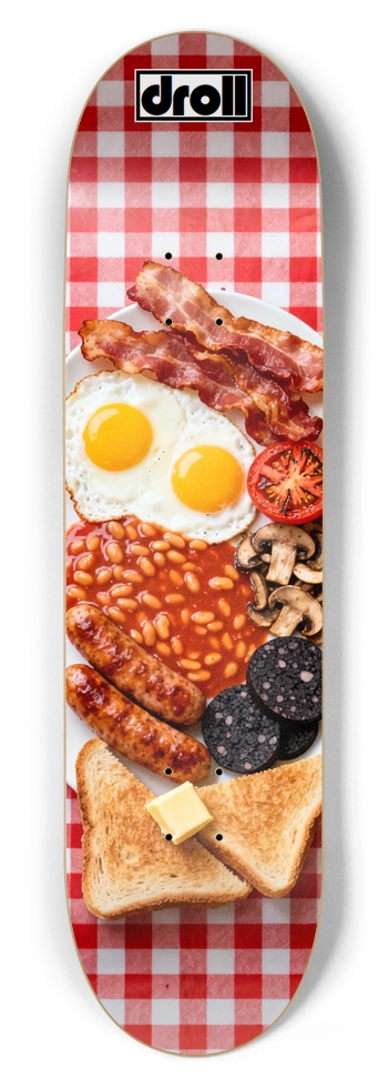 full english breakfast 8-1/2 Skateboard Deck
