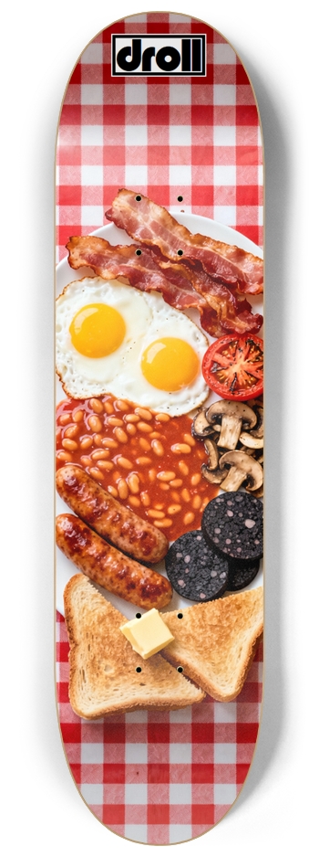 full english breakfast 8-1/4 Skateboard Deck