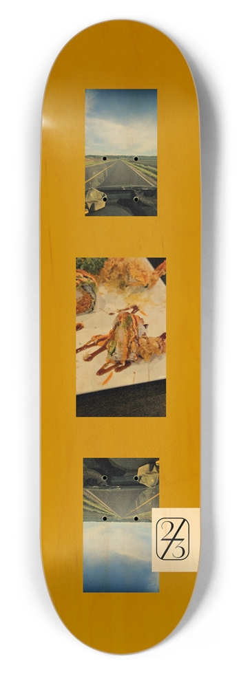 On the road 8-1/2 Skateboard Deck