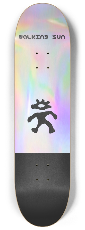 Walking Sun 8-1/4 Skateboard Deck