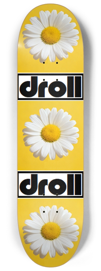 three daisies 8-1/4 Skateboard Deck