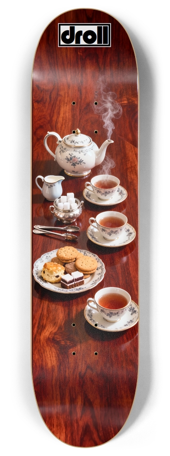 english tea 8 Inch Skateboard Deck