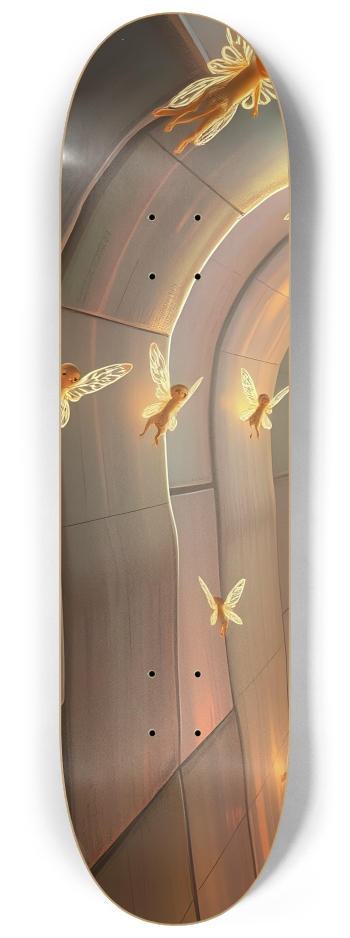 Faeries Corridor 0001 8K #1 8-1/4 Skateboard Deck