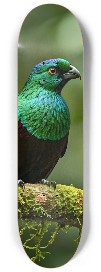 Emerald Green Bird 0002 8K #2