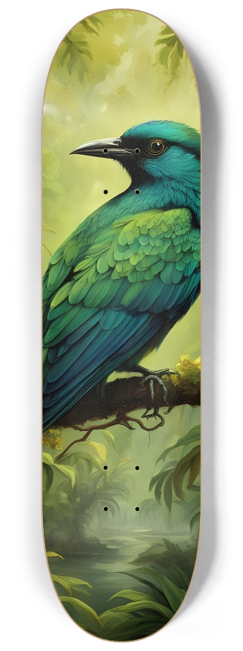 Emerald Green Bird 0001 8K #2