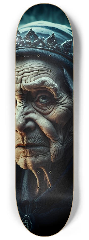 Elderly Newage Woman with Glowing Crystal 0002 8K #2