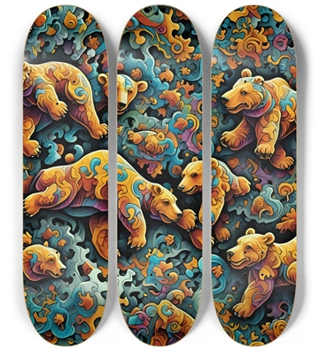 Fractal Bear Dreams 0001 8K