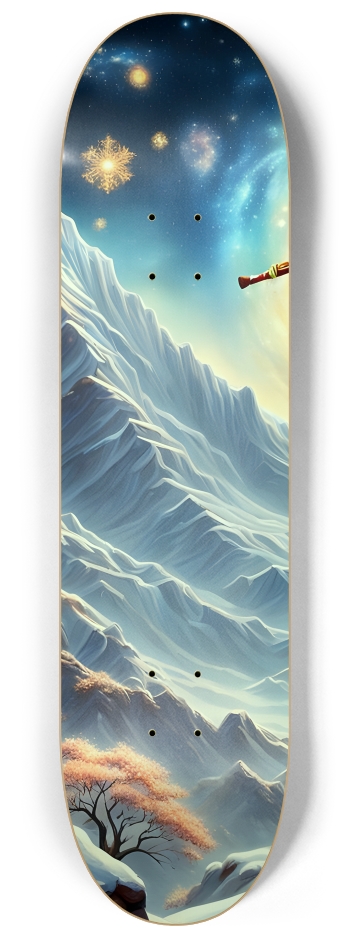 Krishna on Snowy Mountain 0002 8K #1