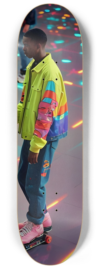 Psychedelic 1990s Skating Rink 0002 8k #3