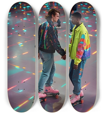 Psychedelic 1990s Skating Rink 0002 8k