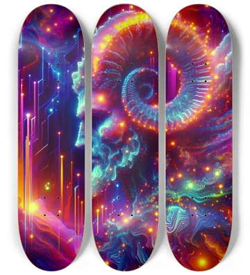 Psychedelic Greek Mythology Reimagined 0089 8K