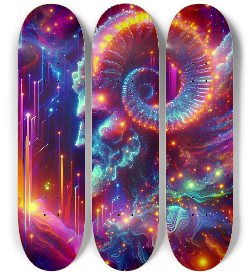 Psychedelic Greek Mythology Reimagined 0089 8K