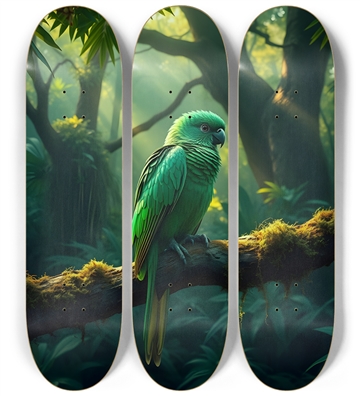 Emerald Green Bird 0003 8K
