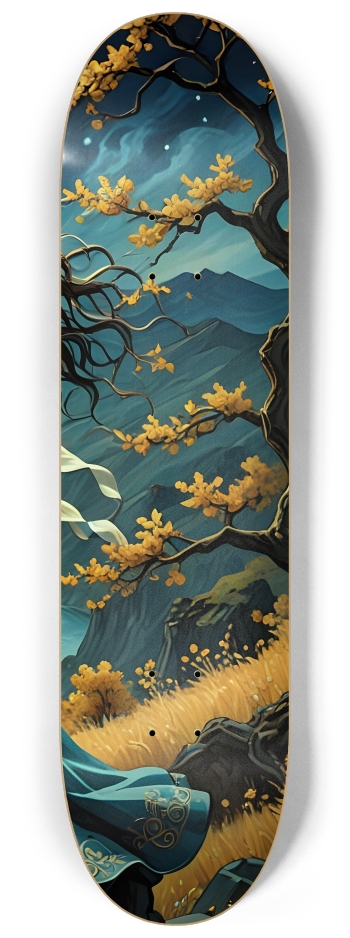Moon Gazing 0005 8K #3 8-1/4 Skateboard Deck