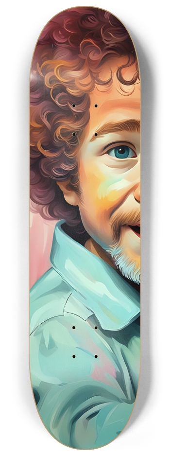 The Apprentice Finger Paints 0001 8K #1 8-1/4 Skateboard Deck