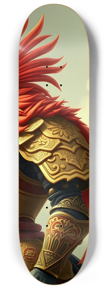 Red Crane Warrior 0002 8K #3 8-1/4 Skateboard Deck