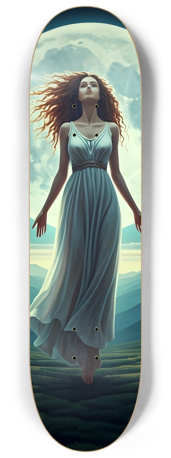 Moon Gazing 0003 8K #2 8-1/4 Skateboard Deck