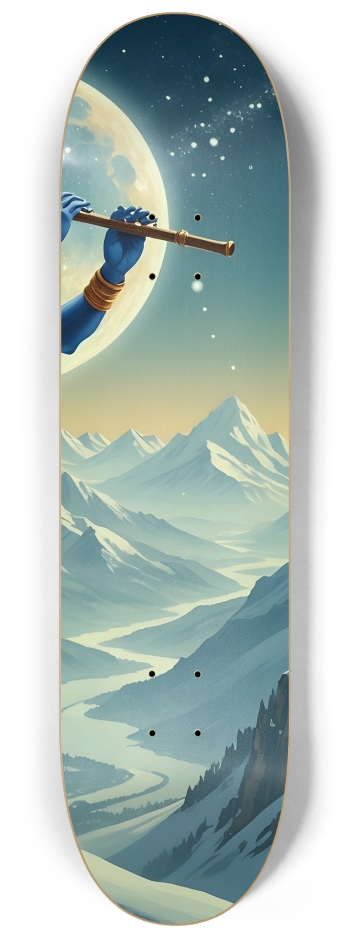 Krishna on Snowy Mountain 0003 8K #3